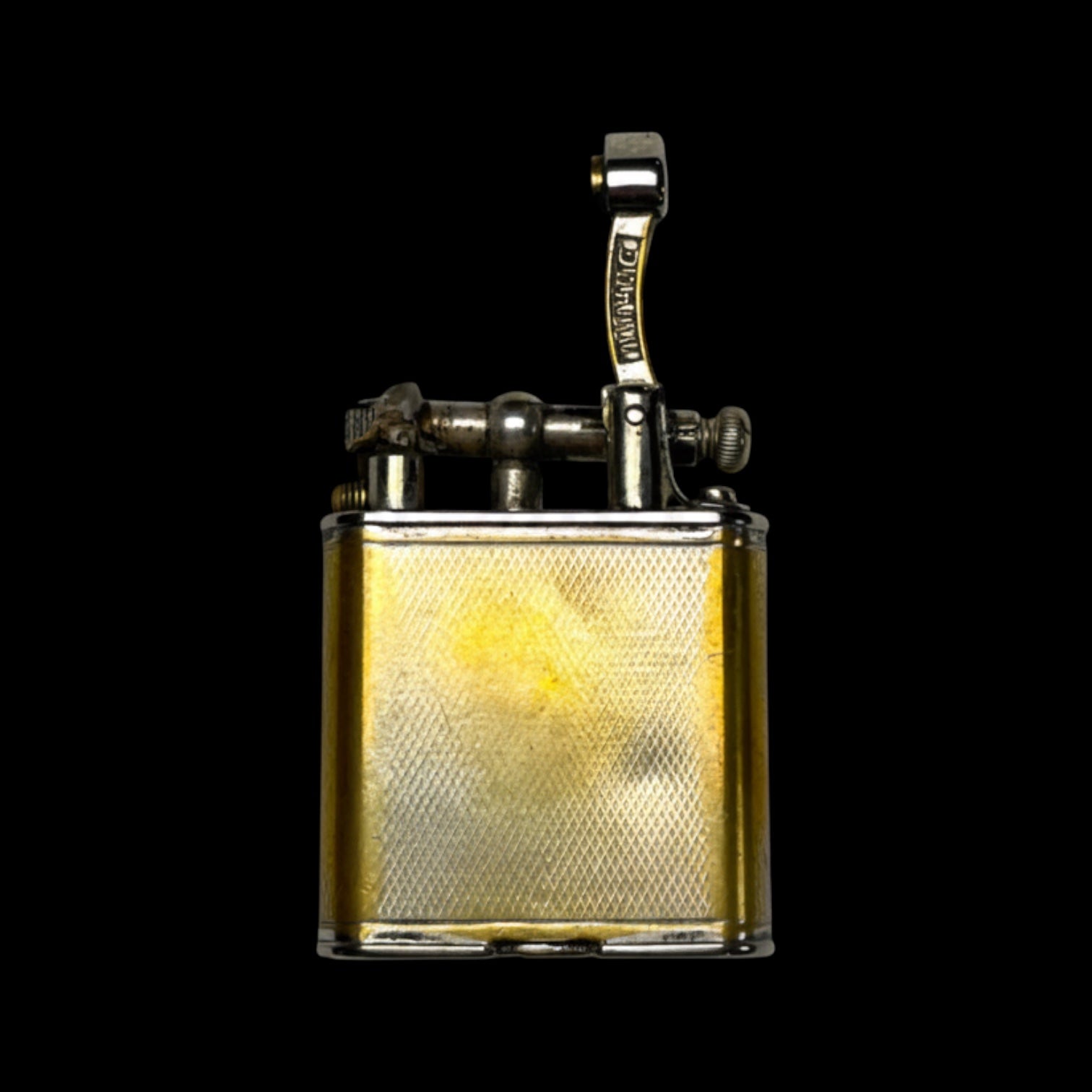 Vintage Dunhill Lift-Arm Lighter. Cased.