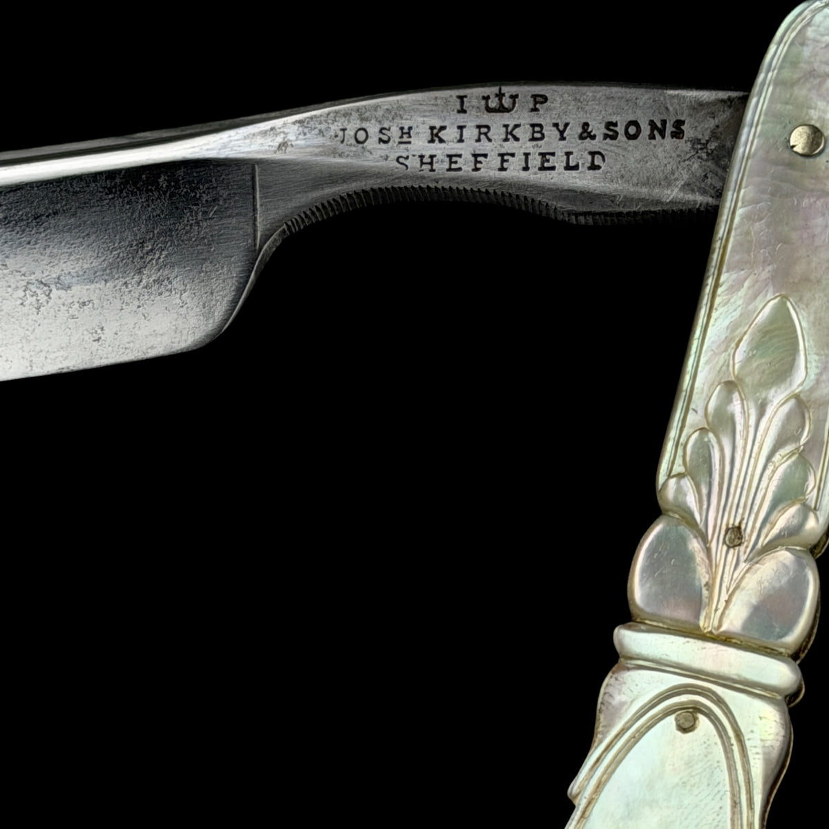 Straight Razors by Josh Kirkby & Sons.