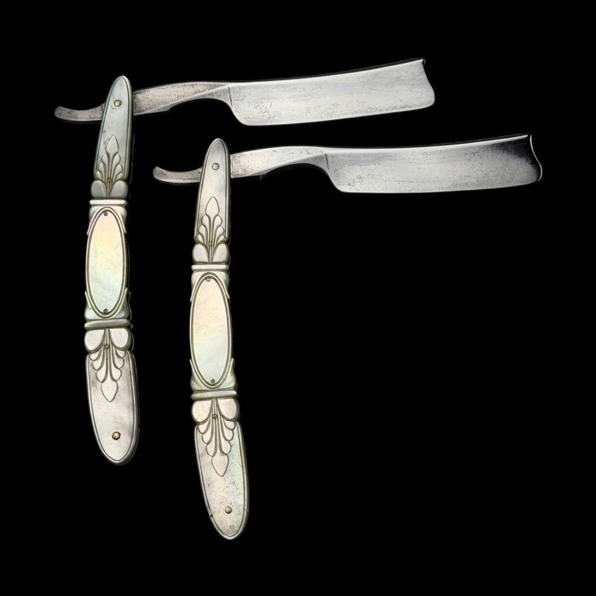 Straight Razors by Josh Kirkby & Sons.
