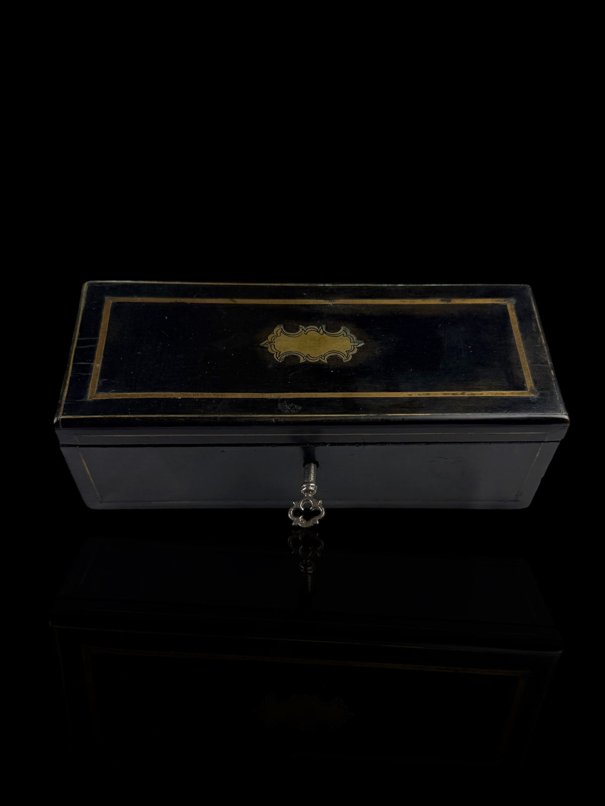 Ebony and Mother-of-Pearl Domino Set.