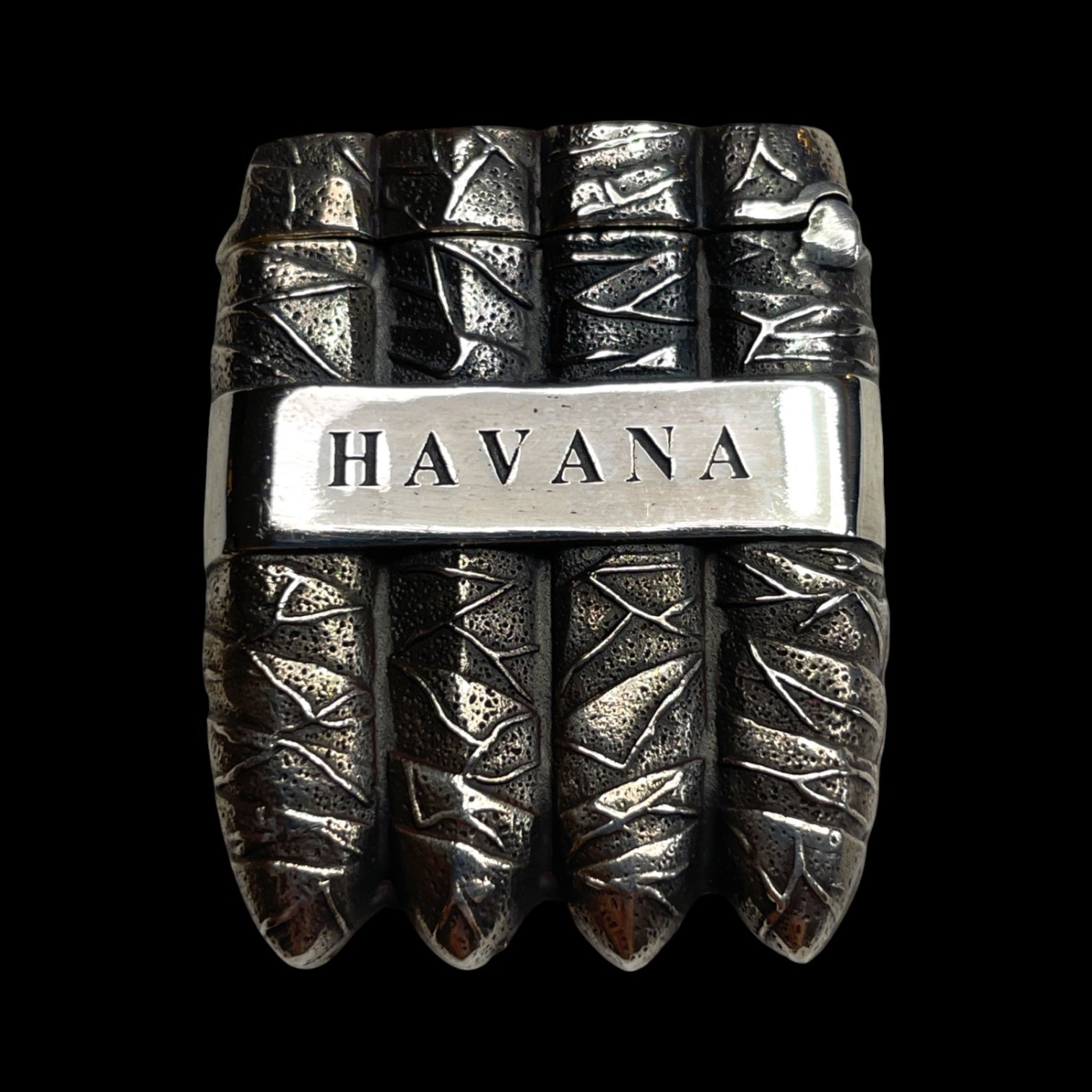 Sterling Silver Vesta, Engraved 'Havana'