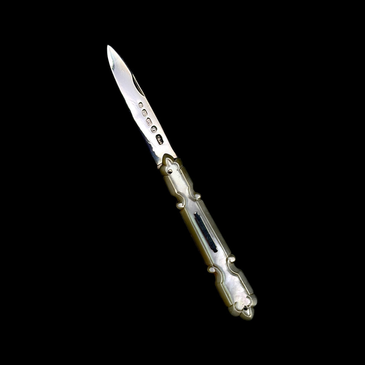 Pocket knife by John Yeomans Cowlishaw, 1861.