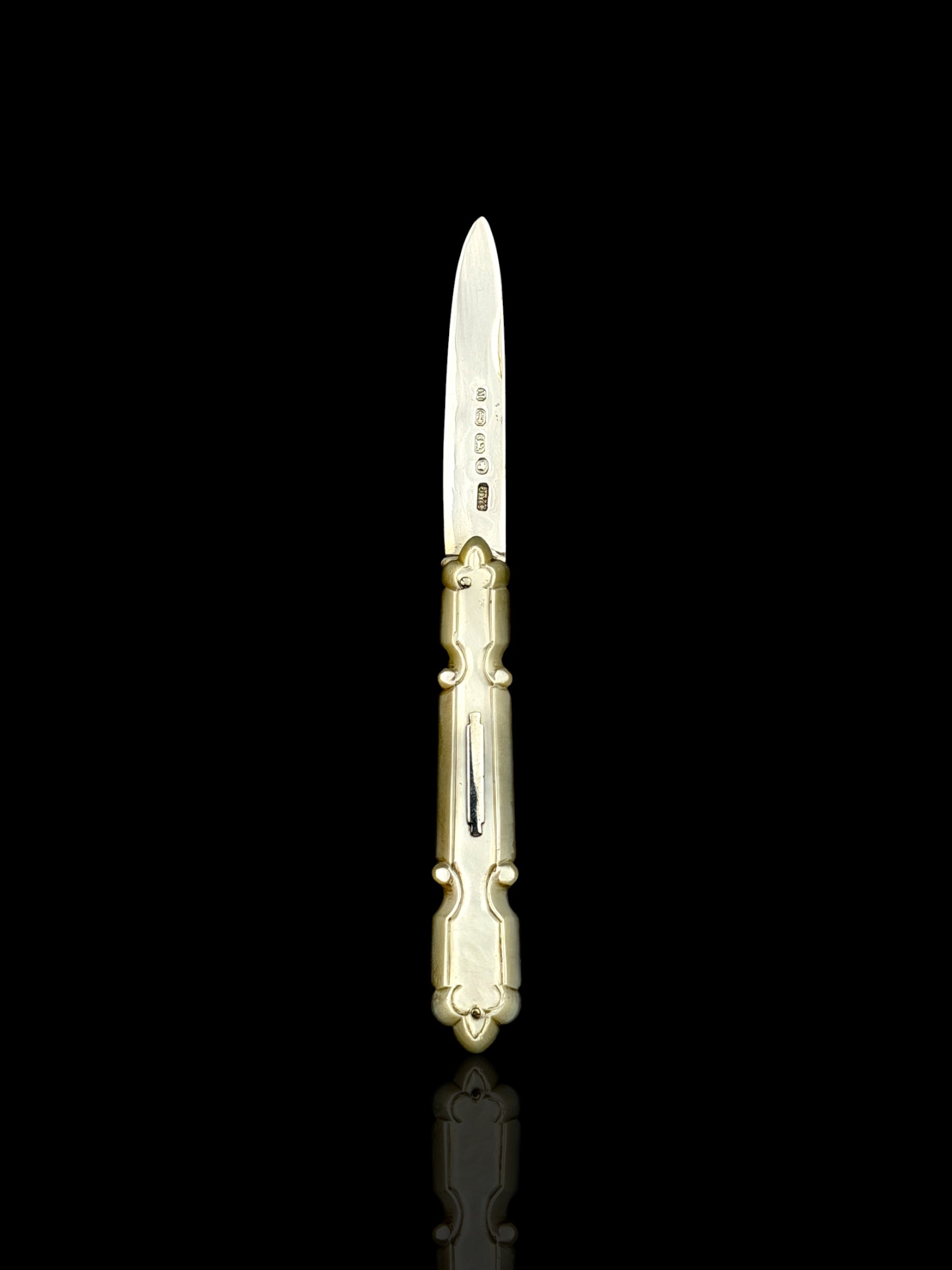 Pocket knife by John Yeomans Cowlishaw, 1861.