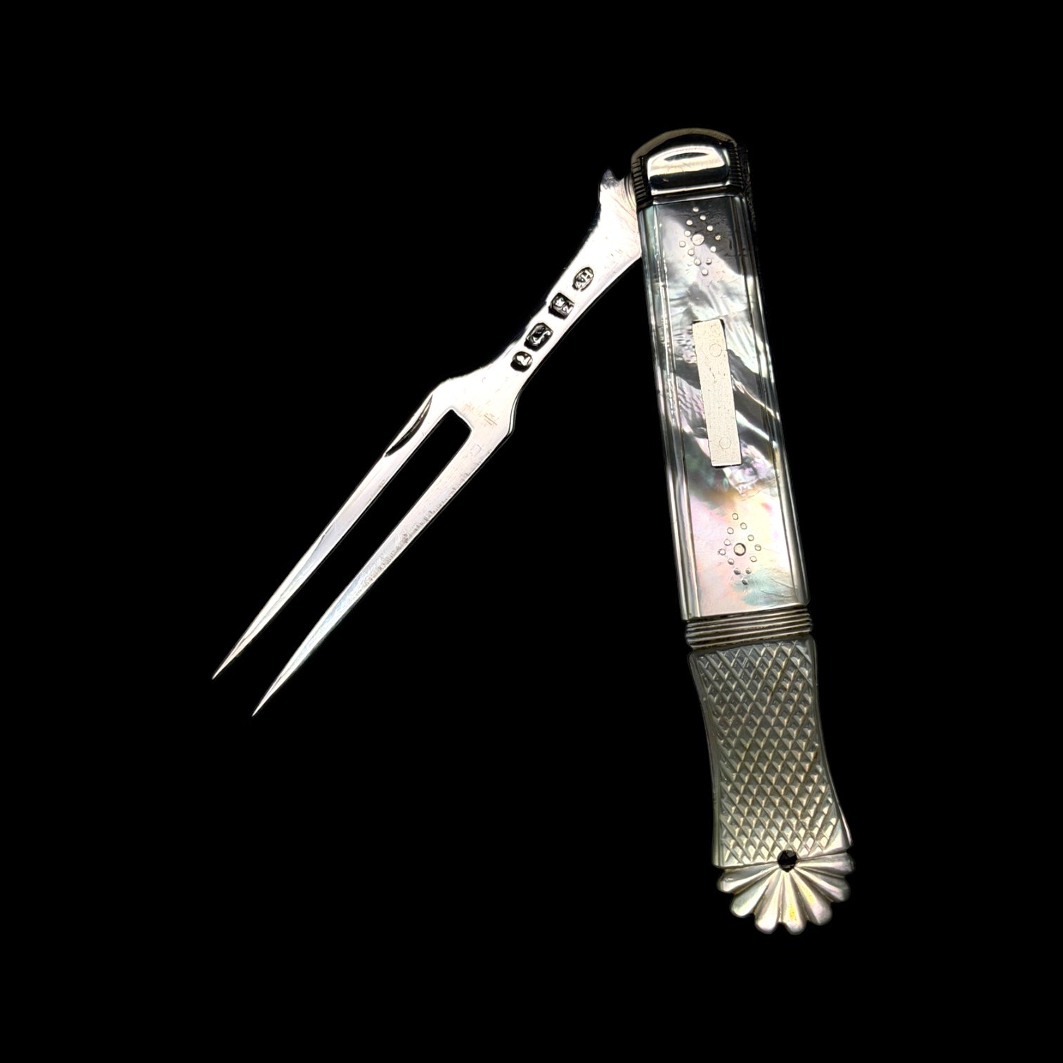 Pocket Fork by Aaron Hadfield, 1822.
