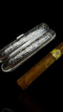 Sterling Silver Cigar Case: 1899, Henry Pope, England.
