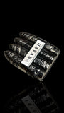Exceptional Vintage Cigar-shaped Sterling Silver Vesta (Match Holder) . Engraved 'Havana'.