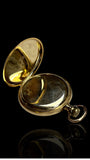 Gold-Plate Waltham Pocket Watch with Display Stand: 15 Jewel Movement
