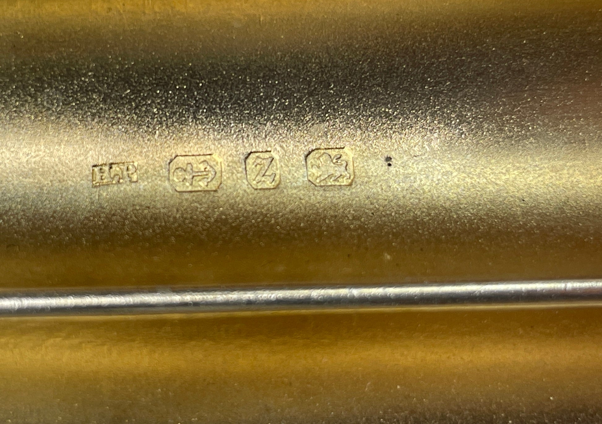 Sterling Silver Cigar Case: 1899, Henry Pope, England.