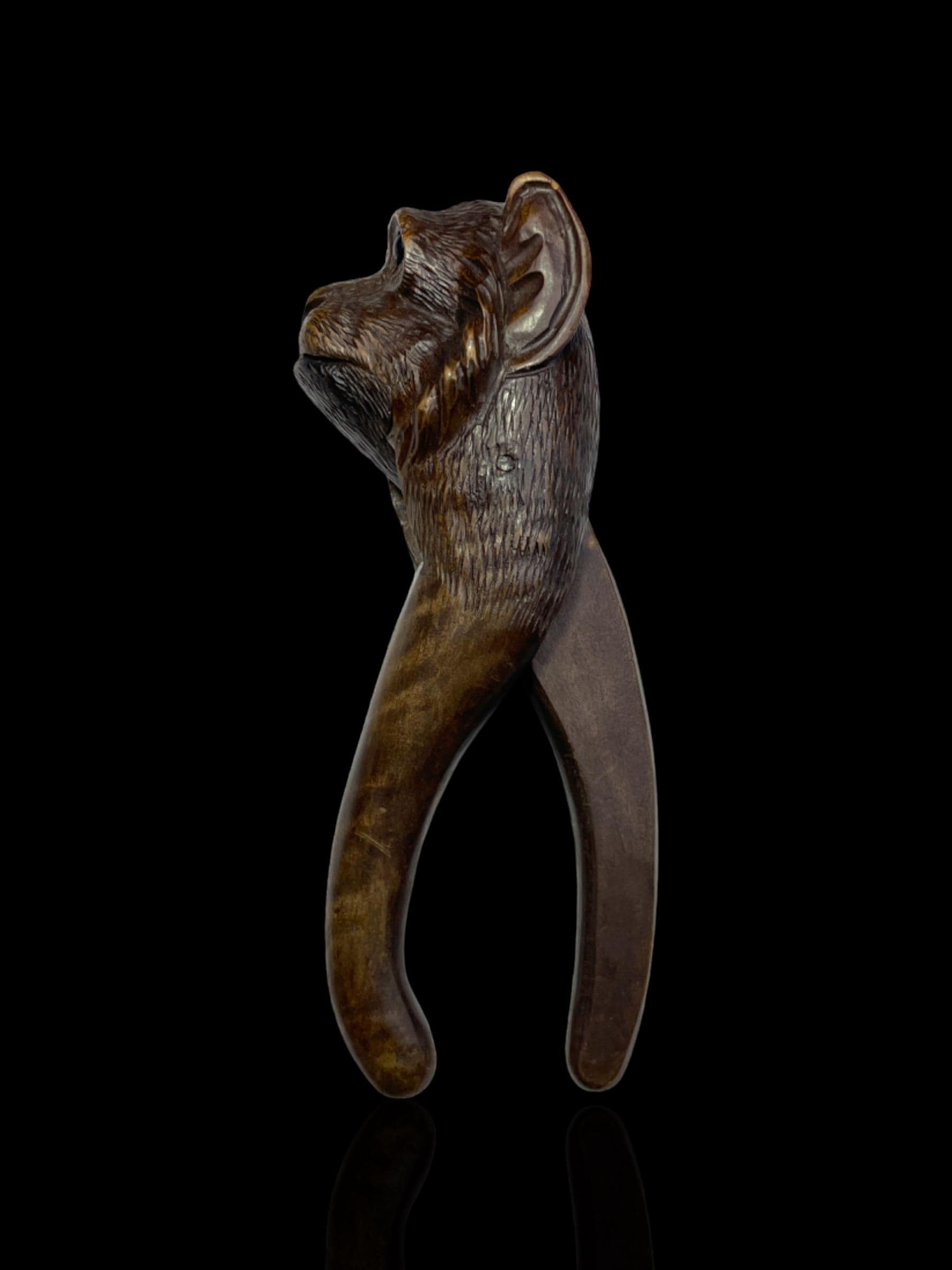 Nutcracker. Hand-Carved German Black Forest. Circa 1900.
