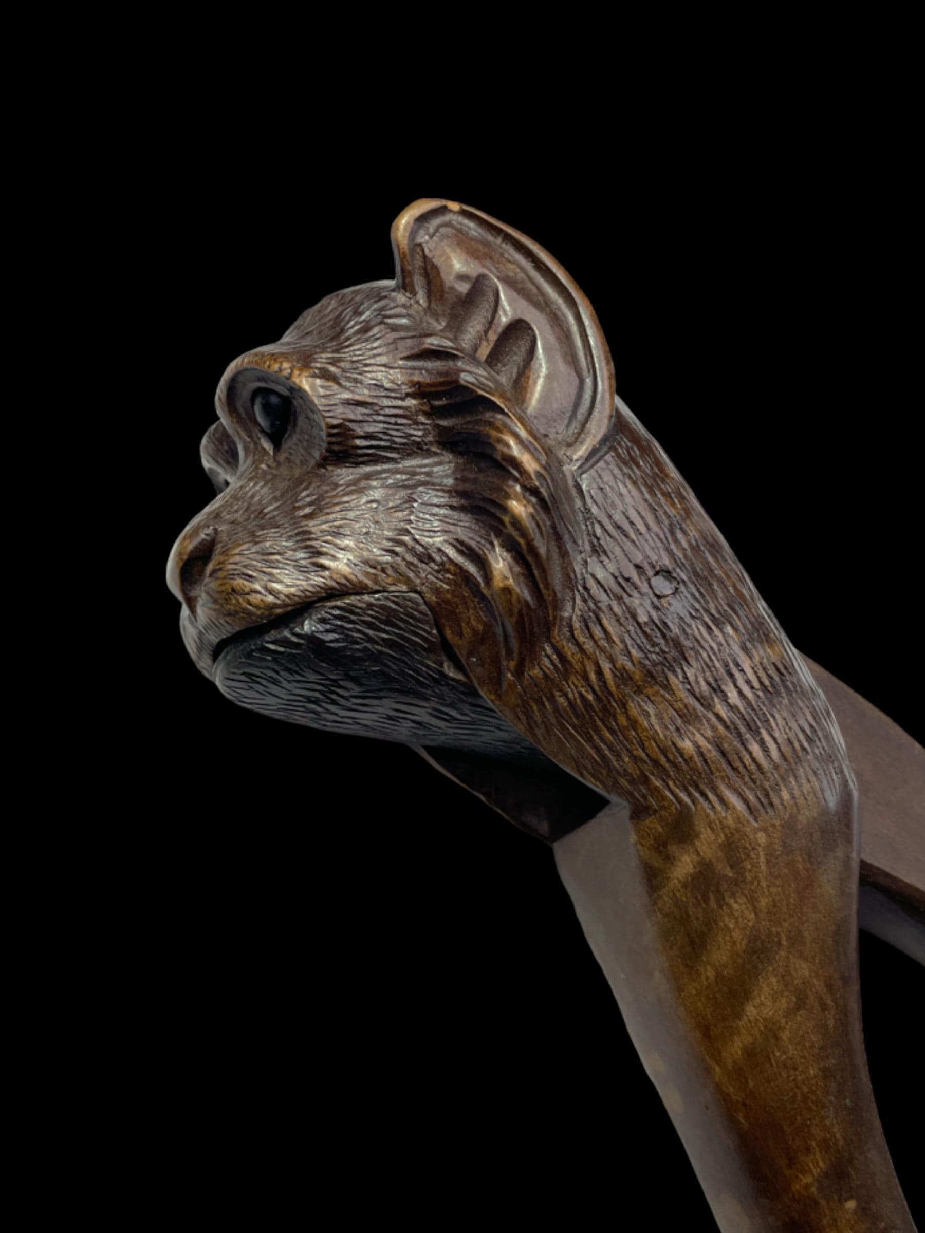 Nutcracker. Hand-Carved German Black Forest. Circa 1900.