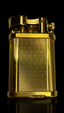 Fine and Rare Gold-Plate Vintage Dunhill Lighter.