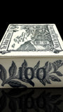 Vintage Porcelain Balkan Sobranie Tabacco Box, England.