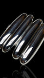 Sterling Silver Double Cigar Case: 1900 in Chester, John Millward Banks, England.