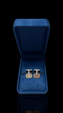 Vintage English Hallmarks Sterling Silver Cufflinks: 1947, Mappin and Webb.