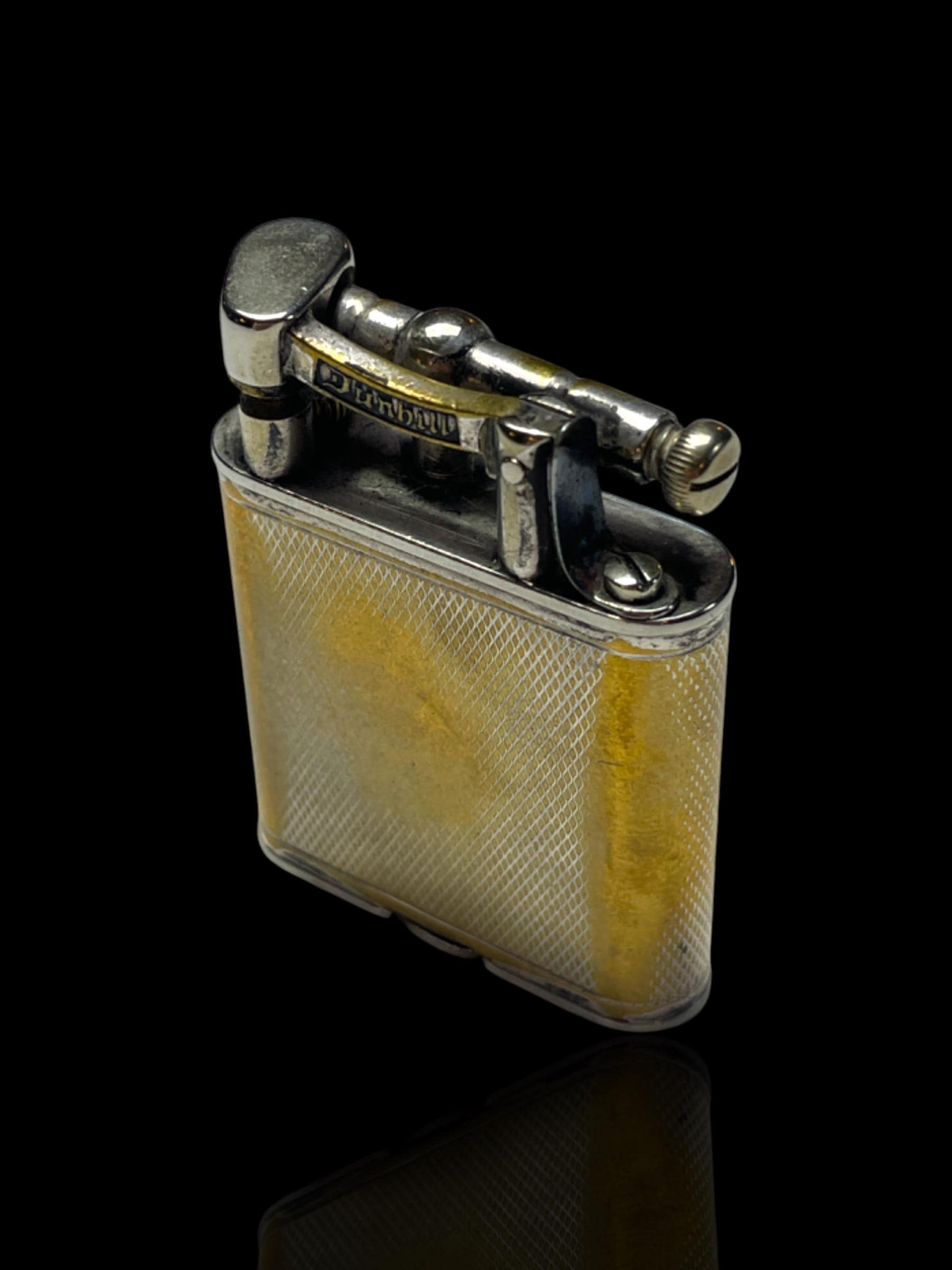 Vintage Dunhill Lift-Arm Lighter. Cased.