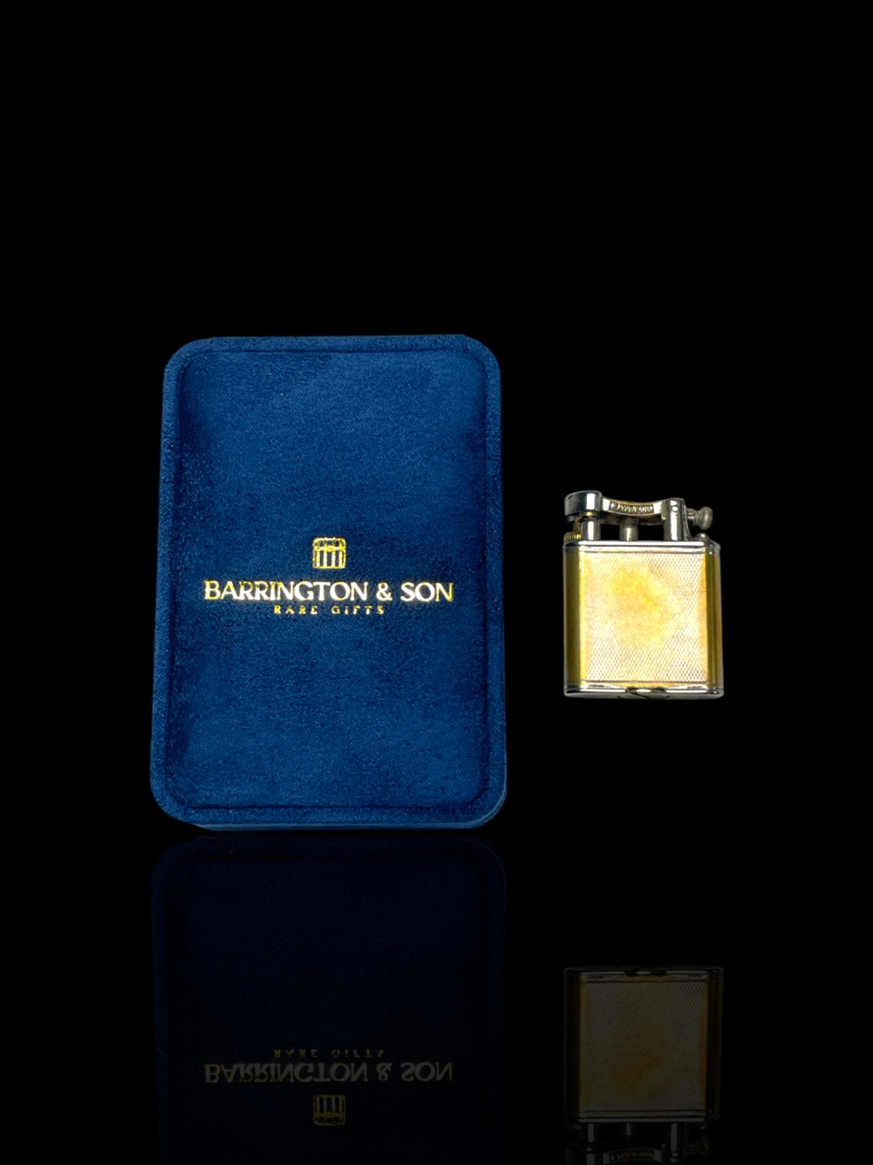 Vintage Dunhill Lift-Arm Lighter. Cased.