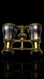 Rare Black Mother of Pearl Opera Glasses: Likely by Jacques Lemaire, Paris - Working Condition