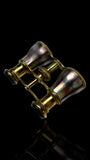 Rare Black Mother of Pearl Opera Glasses: Likely by Jacques Lemaire, Paris - Working Condition