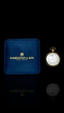Gold-Plate Waltham Pocket Watch with Display Stand: 15 Jewel Movement
