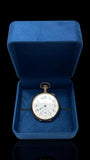 Gold-Plate Waltham Pocket Watch with Display Stand: 15 Jewel Movement