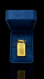 Fine and Rare Gold-Plate Vintage Dunhill Lighter.