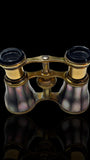 Rare Black Mother of Pearl Opera Glasses: Likely by Jacques Lemaire, Paris - Working Condition