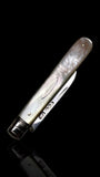 Antique Pocket Knife: 1910, James Fenton, England. Mother of Pearl and Stirling Silver. Cased.