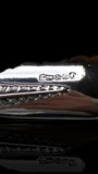 Victorian Butter Knife: 1856, Sterling Silver and Mother of Pearl. Cased.