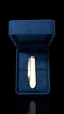 Antique Pocket Knife. 1859, Sterling Silver and Mother of Pearl. Hilliard and Thomason, England.