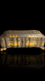 19th Century Lacquer Games Box. Hand-Painted.