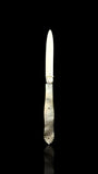 Antique Pocket Knife. 1876, Mother of Pearl and Sterling Silver. Cased.