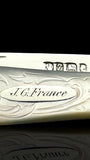 Antique Pocket Knife. 1876, Mother of Pearl and Sterling Silver. Cased.