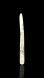 Antique Pocket Knife. 1880, Mother of Pearl and Sterling Silver.