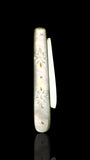 Antique Pocket Knife. 1880, Mother of Pearl and Sterling Silver.