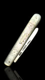 Antique Pocket Knife. 1880, Mother of Pearl and Sterling Silver.