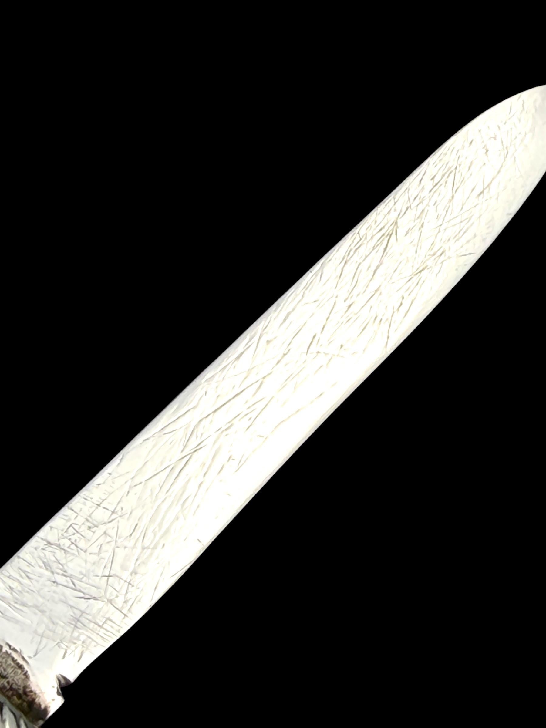 Antique Pocket Knife. 1906, Mother of Pearl and Sterling Silver.
