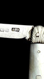 Antique Pocket Knife. 1906, Mother of Pearl and Sterling Silver.