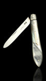 Antique Pocket Knife. 1906, Mother of Pearl and Sterling Silver.