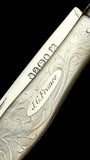 Antique Pocket Knife. 1876, Mother of Pearl and Sterling Silver. Cased.