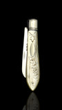 Antique Pocket Knife. 1925, Mother of Pearl and Sterling Silver.