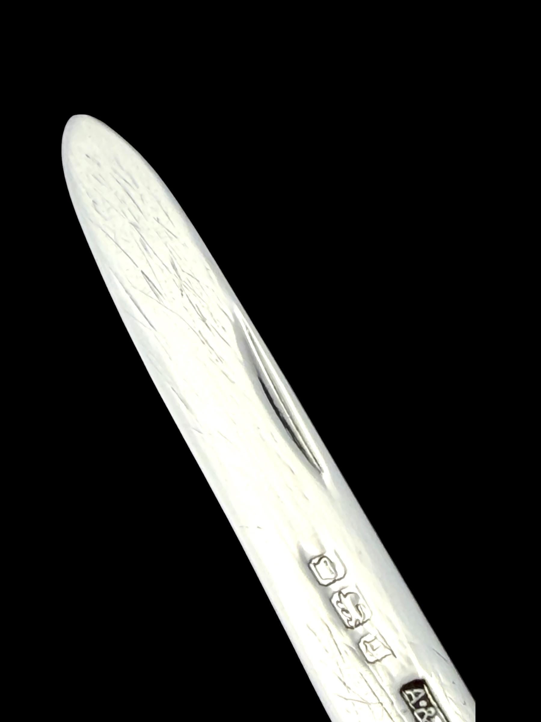 Antique Pocket Knife. 1906, Mother of Pearl and Sterling Silver.