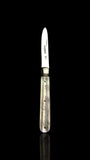 Antique Mother of Pearl and Sterling Silver Pocket Knife. 1878, William Moulson, England.