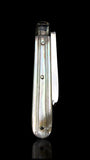 Antique Mother of Pearl and Sterling Silver Pocket Knife. 1878, William Moulson, England.