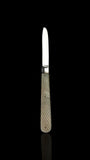 Antique Mother of Pearl Sterling Silver Pocket Knife: 19th Century, George Unite, England.