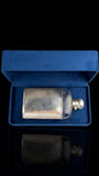 Vintage Silver Plate Hip Flask. Cased.