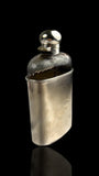 Vintage Silver Plate Hip Flask. Cased.