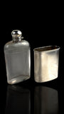 Vintage Silver Plate Hip Flask. Cased.