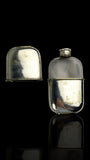Vintage Silver Plate Hip Flask. Cased.