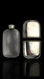 Vintage Silver Plate Hip Flask. Cased.