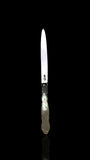 Antique Letter Opener. Sterling Silver and Mother of Pearl. 1809, England.